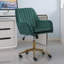 Ady Velvet Office Chair-1608456246