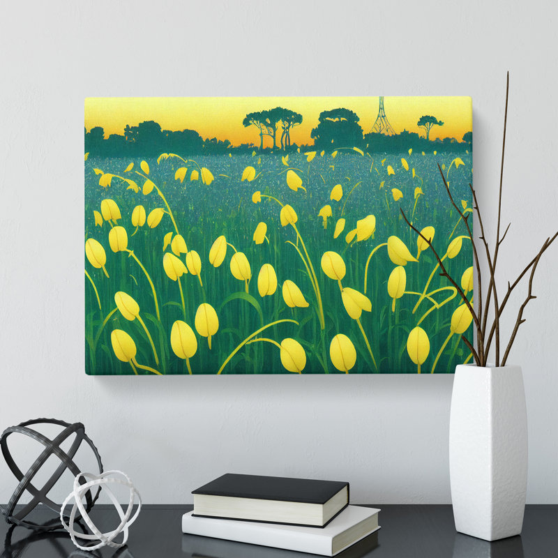 A Field Of Flowers - Wrapped Canvas