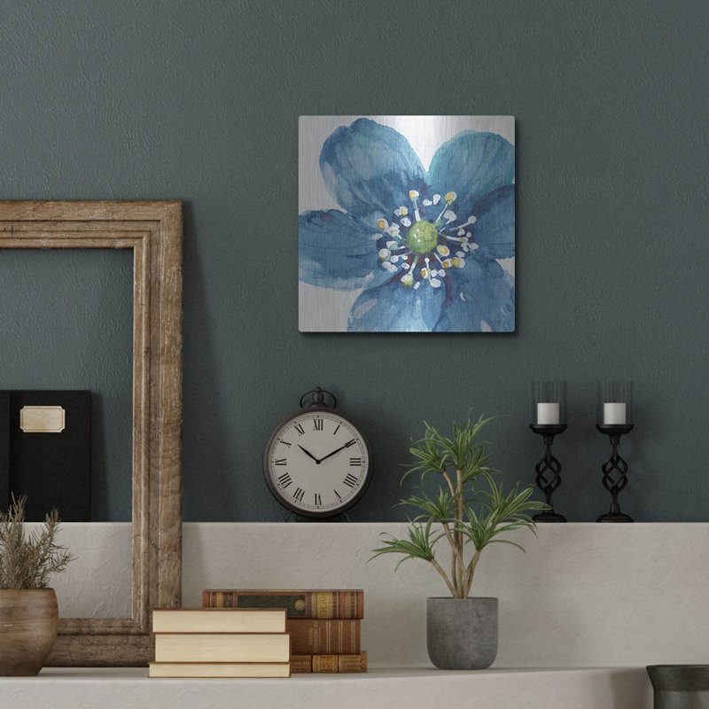 «Blue and Green Garden V» par Lisa Audit, H 12 po x l 12 po