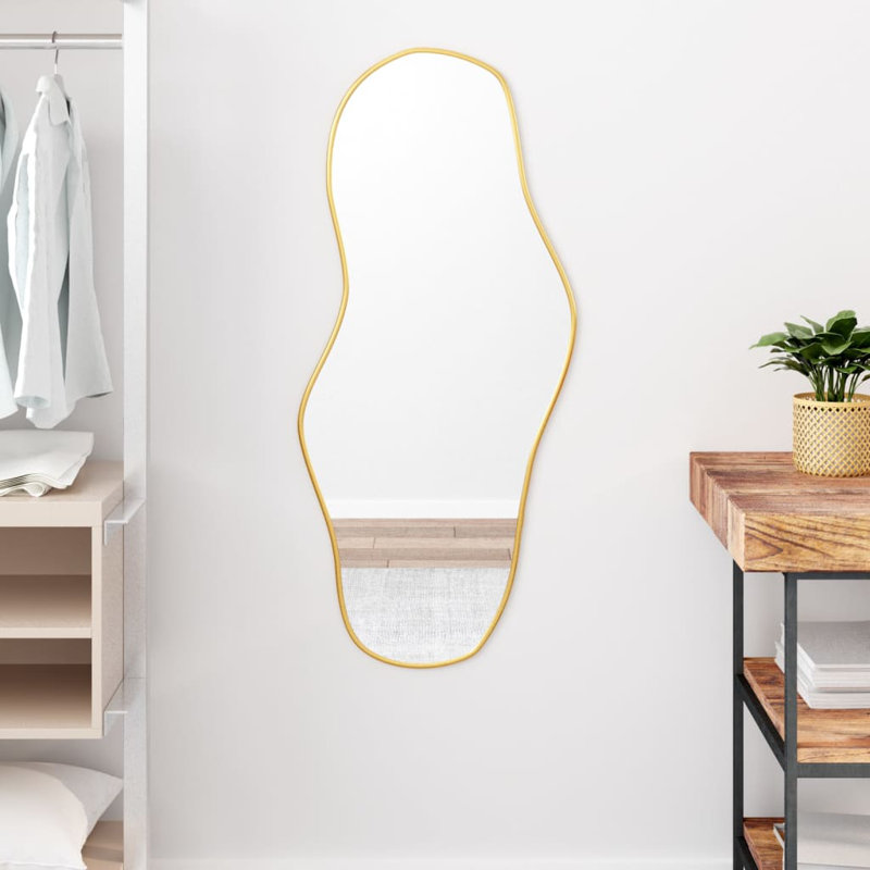 Ondrasek Wall Mirror, Gold, 100cm x 45cm