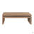 Wood Rectangular Coffee Table With Floating Top Design