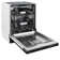 ZLINE Tallac Series 3rd Rack in Custom Panel Ready 24" 51 dBA Built-In Button Control Dishwasher with Stainless Steel Tub