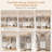 23.6"-139.2" W Closet System with 4 Drawers & Rods-373079002