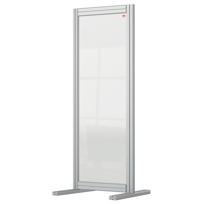 Amick Clear Desk Dividers, 100cm H x 80cm W x 40cm D