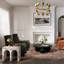 ARCHIE CALACATTA LARGE SIDE TABLE