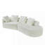 Canapé modulaire courbé de 116 po-460760636-460760639