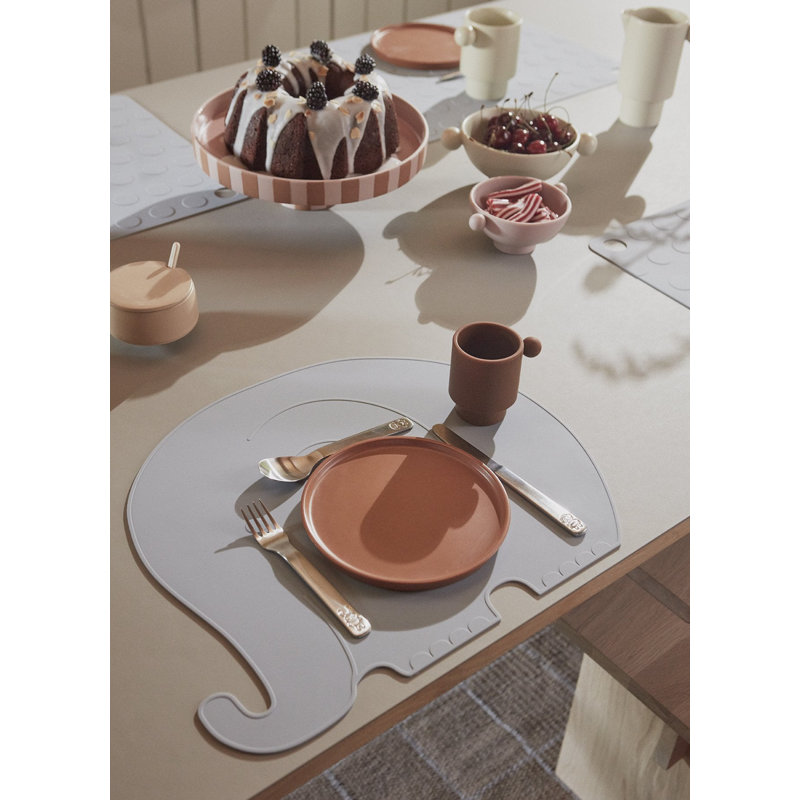 Silicone Novelty Placemat, Pale