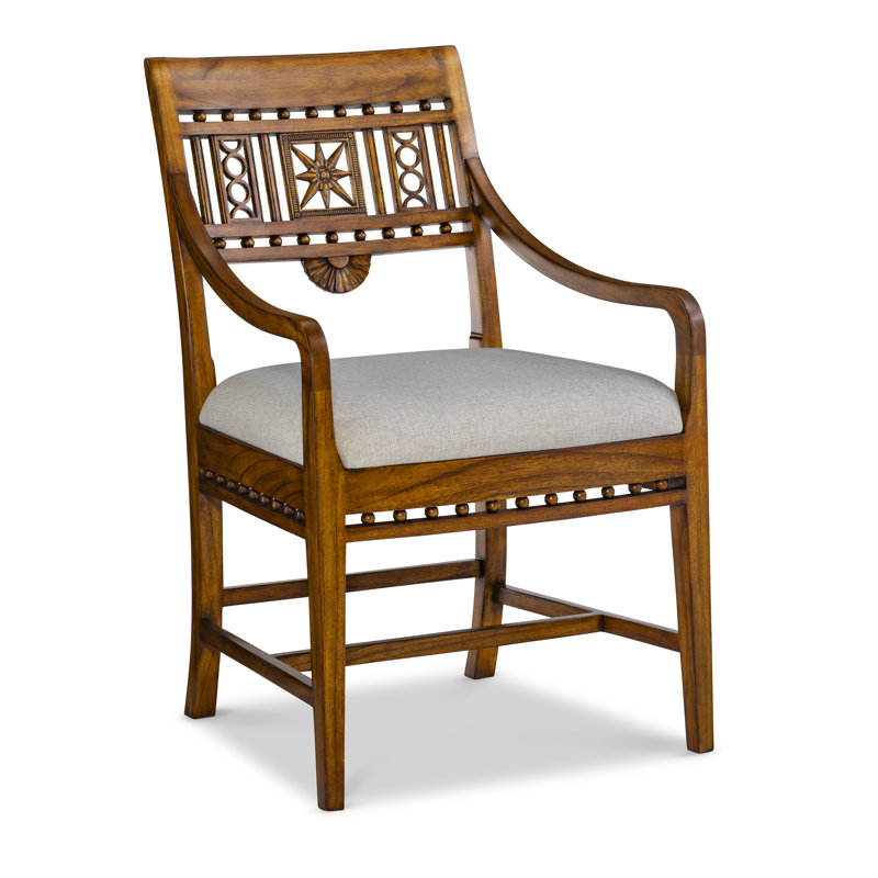 Chaise avec accoudoirs Dahlia