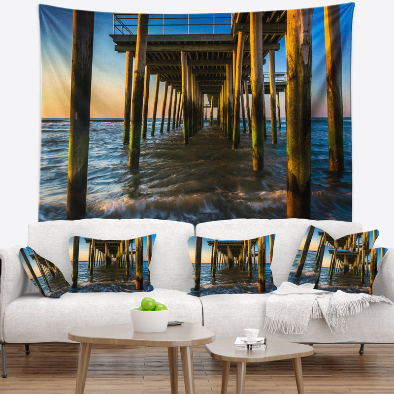 Pier Pier Seascape, H 32 po x l 39 po
