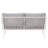 Dante Rope Patio Loveseat-1678385785