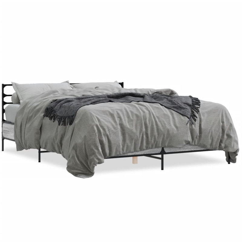 Achillefs Bed, Grey Sonoma, Kingsize (5')