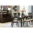 Beige Upholstered Seat 48-Inch Bench In Dark Brown For Dining Constant Beauty Room Use