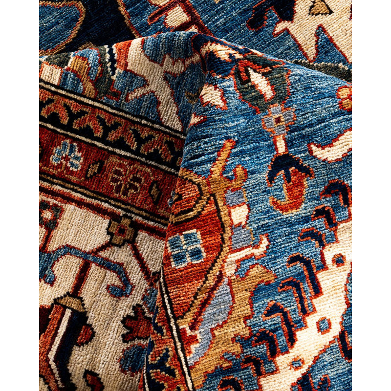 Serapi One-of-a-Kind 9' 1" X 11' 8" Hand Knotted Area Rug