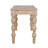 Braydan 2-Drawer Desk with Hand-Turned Legs- Rustic Natural-123297391