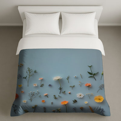 Assorted Wildflowers Arrangement Duvet Covers