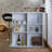 High Gloss 6-Shelf Bar Table