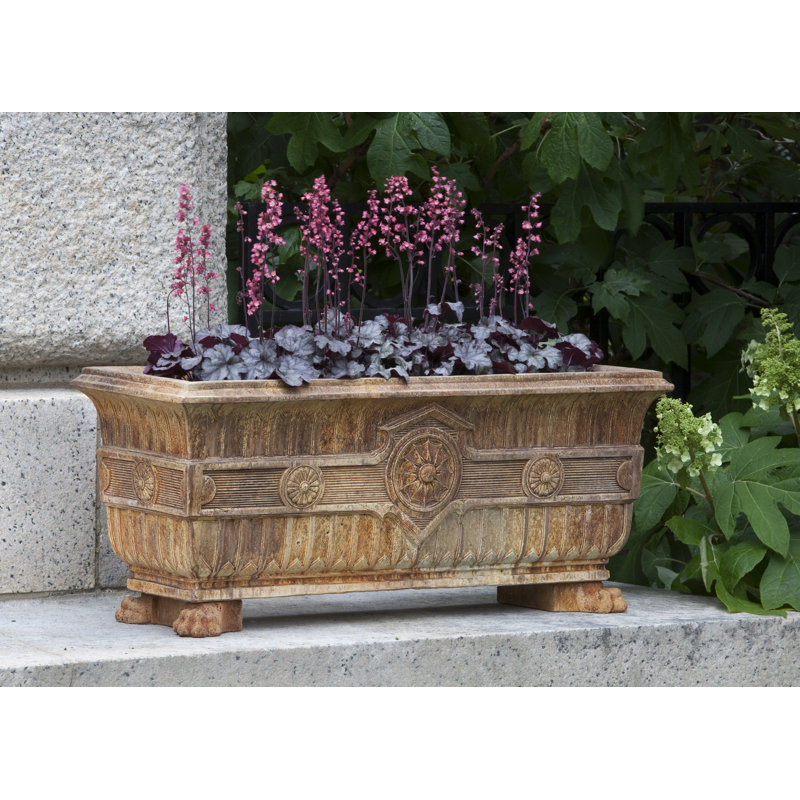 Smithsonian Handmade Planter, Brownstone
