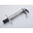 Waterfall Bathroom Faucet - Single Handle With Pop-up Drain (no Overflow), Stainless Steel