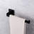 Matte Black Bathroom Fixtures - 4 Pieces, Made Of 304 Stainless Steel, Rust-, Modern Feature, Simple Installation For Different Rooms 4 Steel Appliance Black, , Appearance,-990123556