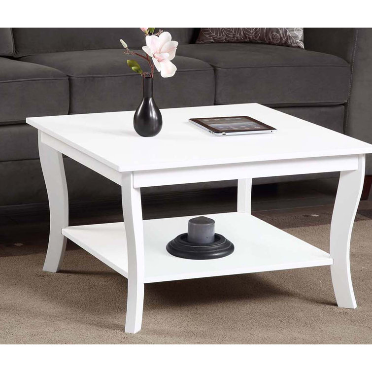 Carbin 30" Coffee Table with Shelf