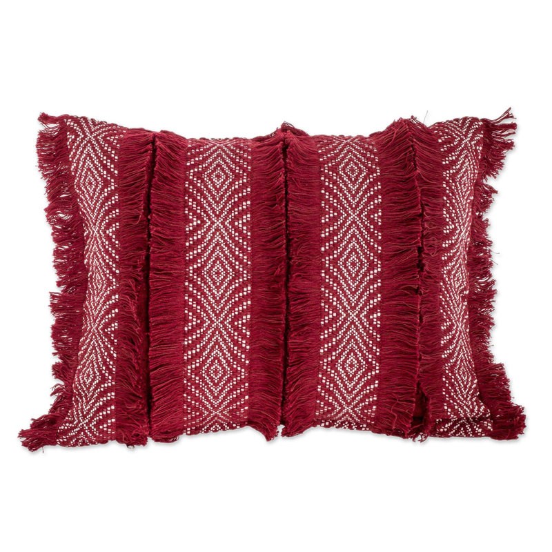 Embroidered Cotton Pillow Cover