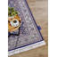 Kollektion 1870 Machine Woven Blue/Cream Indoor Rug-101531439