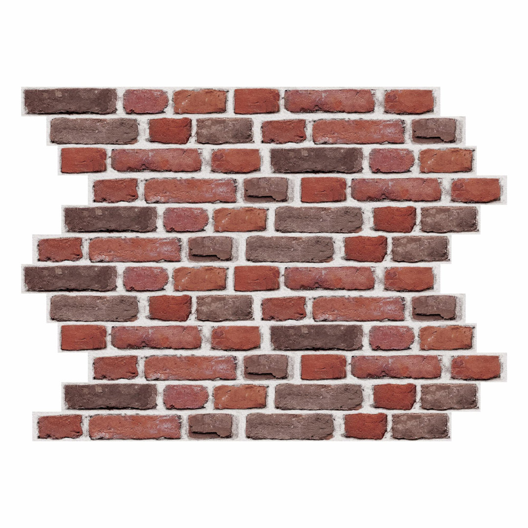Brick Peel and Stick Giant Wall Decal Zoomie Kids 