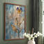 FLORAL Series XLIX - reproduction encadrée de qualité supérieure - prête à être accrochée - aucun clou requis-325097275-325097276