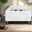 Lit simple moderne avec rangement, lit en bois aggloméré moelleux pour enfants