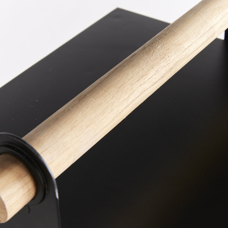 Adwin Candle Holder, Black, 21" H x 14.5" W x 14" D