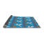 Tapis de zone bleue à motifs-1270505268