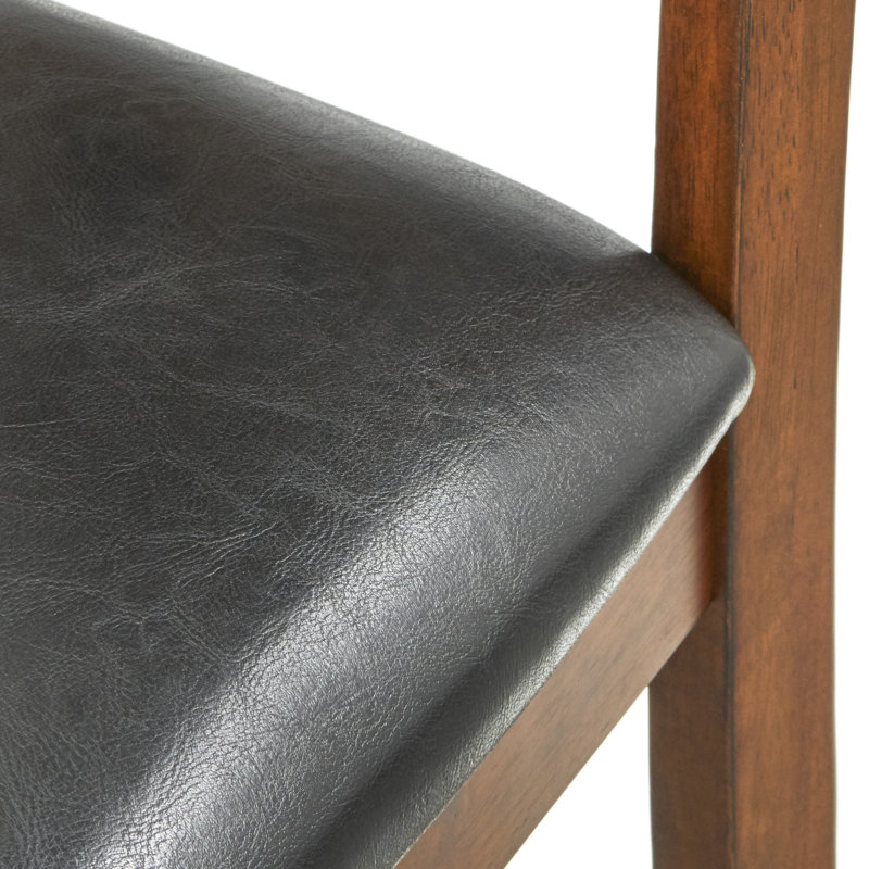 Alyre Upholstered Counter Stool with Metal Frame