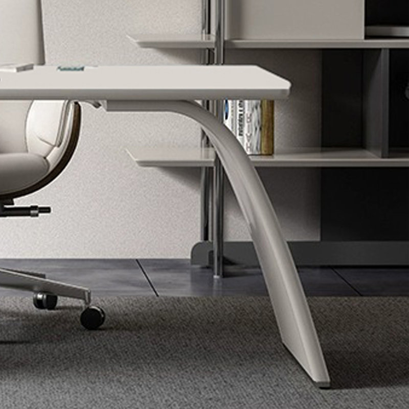 Bureau de luxe minimaliste, H 29,53 po x l 57,87 po x P 27,56 po