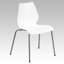 Chaises de vestibule empilables en plastique Oliverson-31020531
