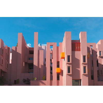 Trumaine La Muralla Roja sur toile