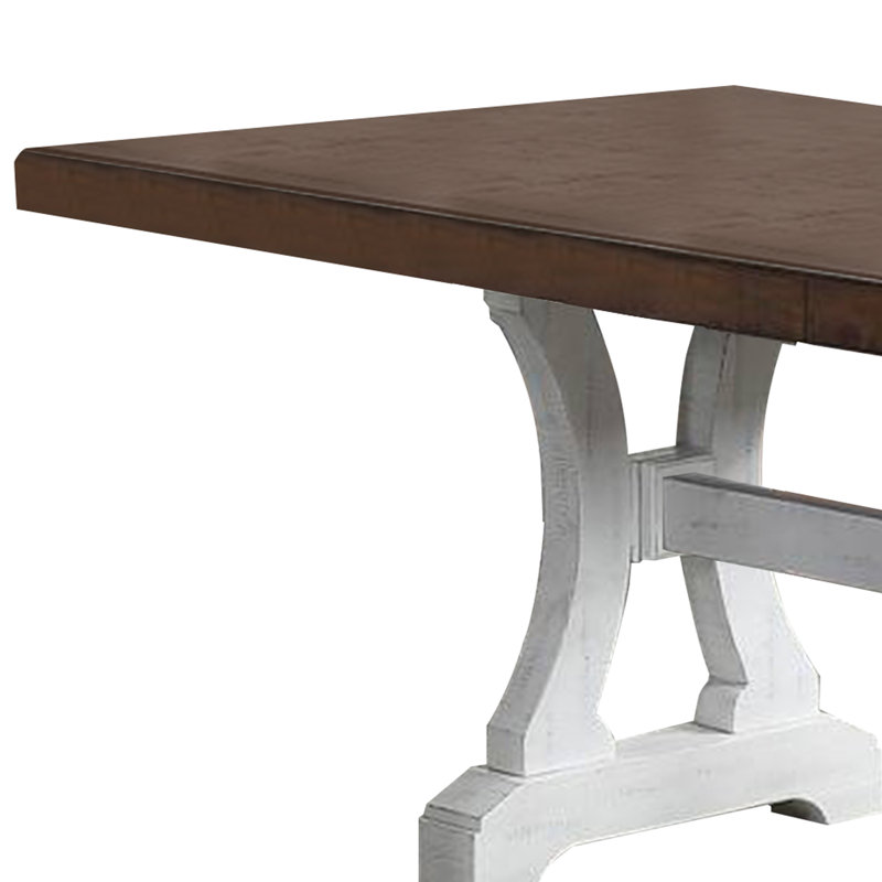 Brockville Extendable Dining Table, White