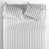 White/Gray Stripe selected
