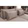Bailey 96" Square Arm Sofa with Reversible Cushions