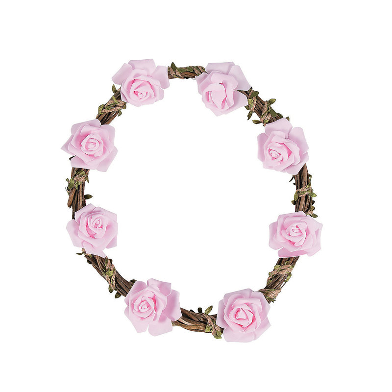 Faux Grapevine Polyester 14'' Wreath