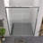 1/4"  6Mm  Chamfer - Edged Tempered Glass Double Sliding Shower Enclosure With Finished Frame, Adjustable Width And Design For Bathroom 56 60" Door Glass, Rust Hardware, American Style-121585383