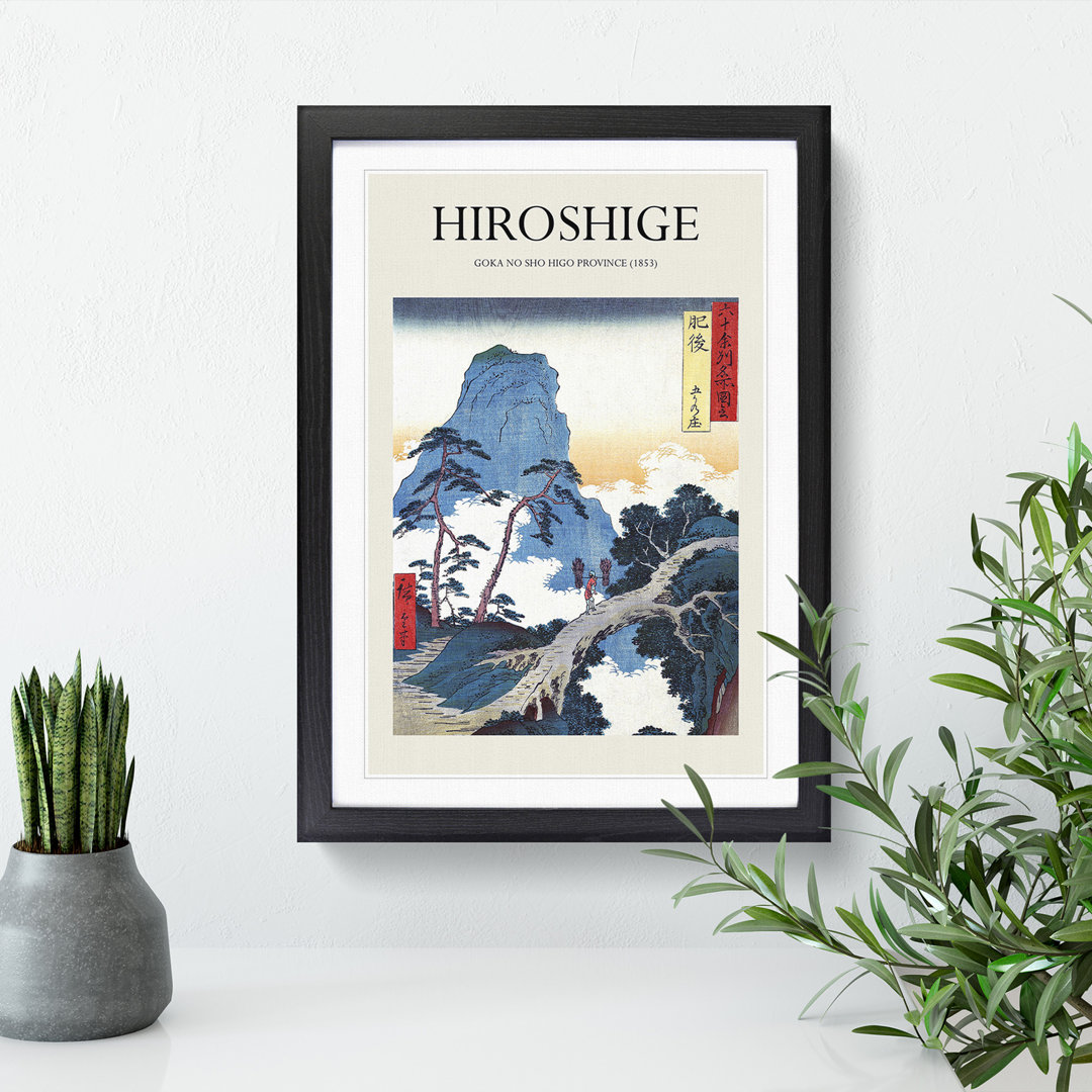 Goka No Sho by Utagawa Hiroshige - Single Picture Frame Print