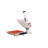 Stylish Pink & White 18 Semi-Auto Heat Press Machine with Auto Open & Slide-Out Base