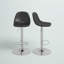 Tabouret de comptoir pivotant en similicuir Oslo-1367421606