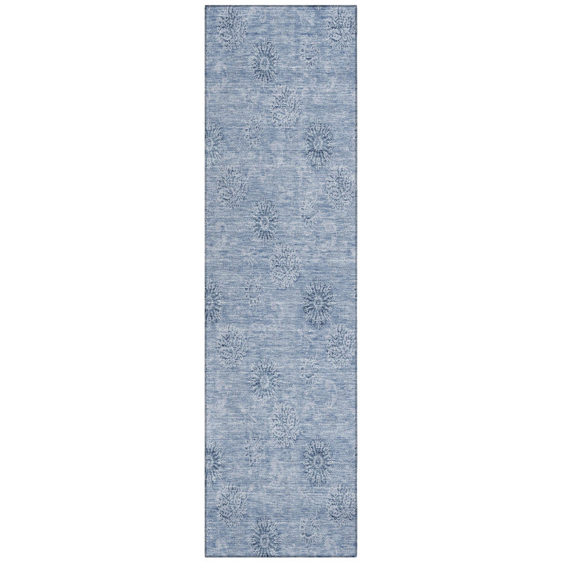 Leis Floral Indoor Rug, Runner 2'3" x 7'6"