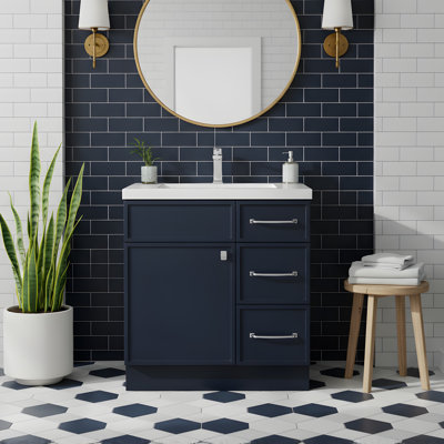 Manhattan Single Bathroom Vanity Set
