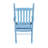Wooden Porch Rocker Chair  Blue-593887372