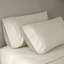 Ensemble de draps et taies d'oreiller très grand, satin de coton Supima 500TC, beige pour la maison