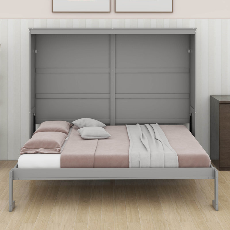 Lit escamotable Modern, Gris