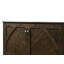 Grand lit escamotable en bois massif avec matelas et prises de courant-84939796