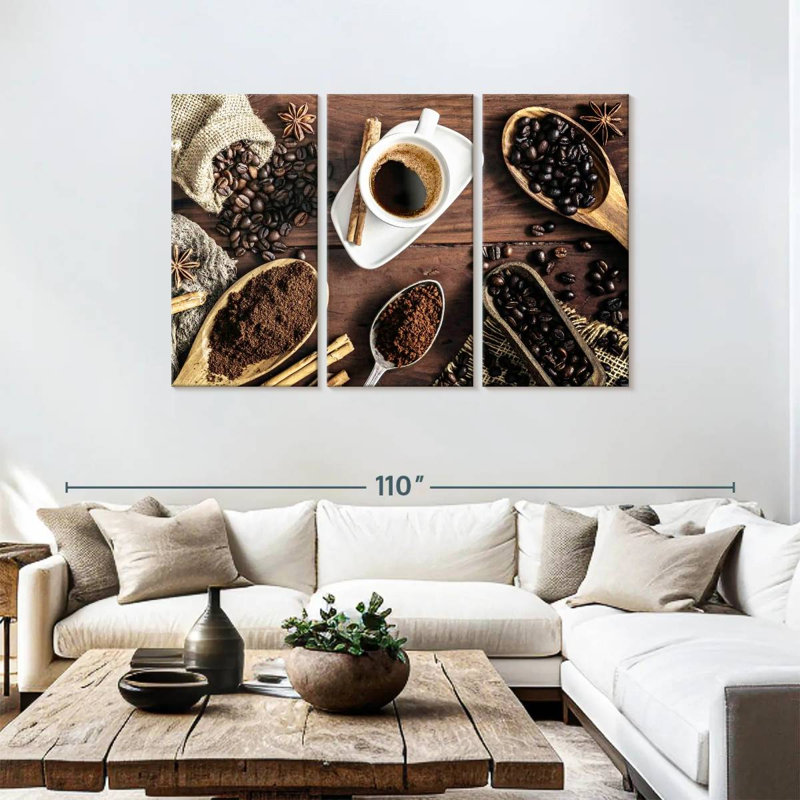 Yarlin Coffee And Spices, 48" H x 74" W